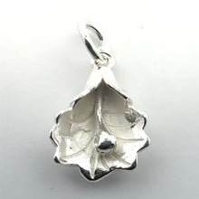 Flower charm, sterling silver, sku#M3946