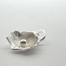 Flower charm, sterling silver, sku#M3946