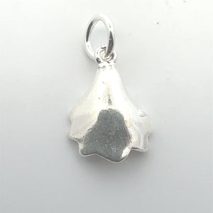 Flower charm, sterling silver, sku#M3946