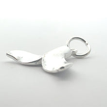 Whale fin, sterling silver, sku#M3935