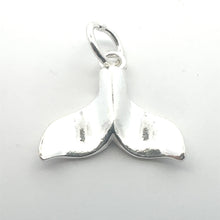 Whale fin, sterling silver, sku#M3935