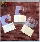 Clear Plastic J-Hook Tab