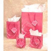 Paper Tote Rose Spot Coating