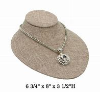 Oval Shape Lay-Down Bust