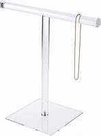 Clear Acrylic T-Bar Displays