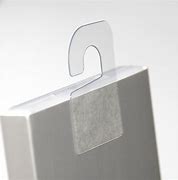 Clear Plastic J-Hook Tab
