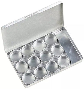 Aluminum Gem Jar Set