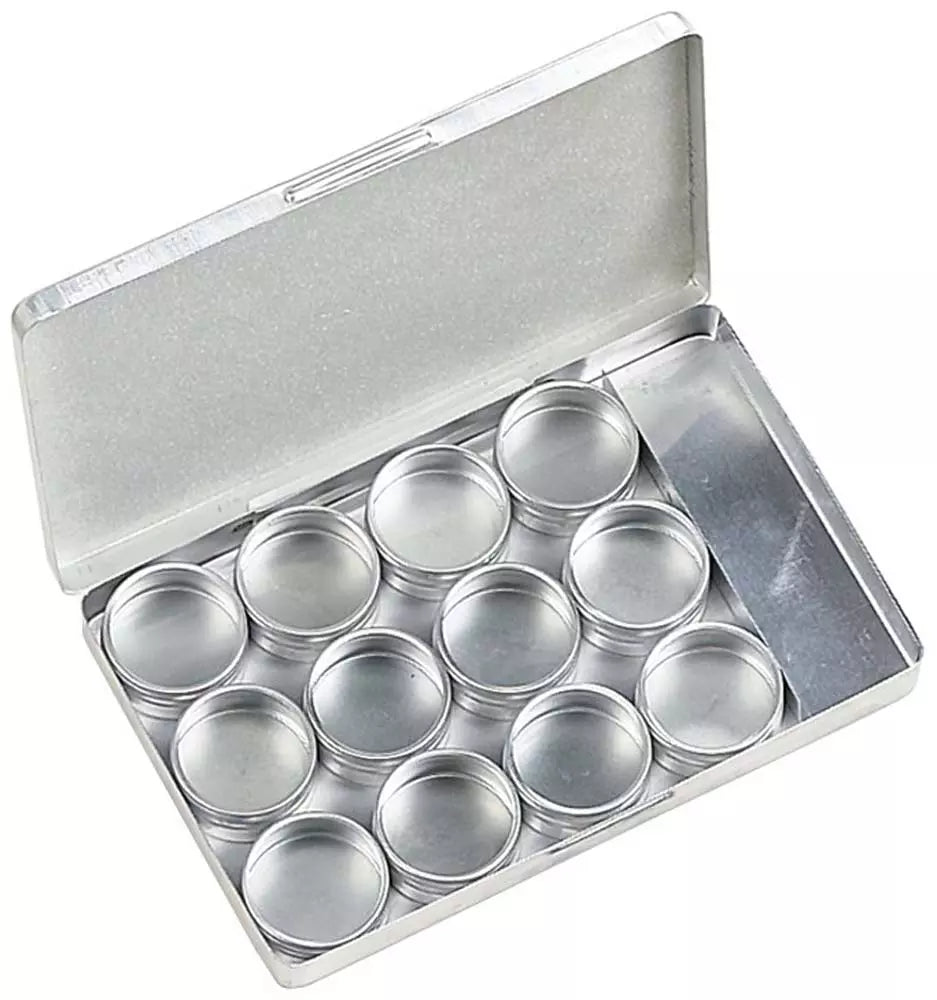 Aluminum Gem Jar Set