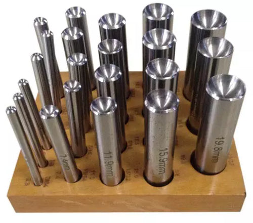 23 Pc. Dapping cutter Set