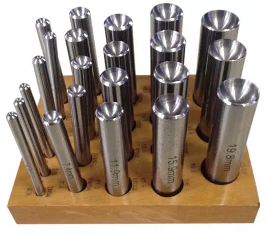 23 Pc. Dapping cutter Set