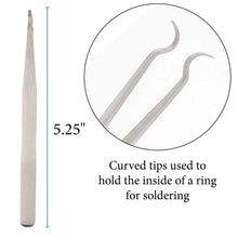 TweezerSteel for Ring Set Soldering 5-1/4