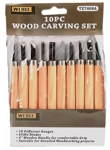 10PC. Wood Carving Set