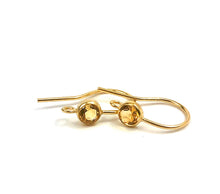 Cubic Zirconia Ear Wire w/ Ring