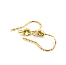 Cubic Zirconia Ear Wire w/ Ring