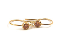 Cubic Zirconia Ear Wire w/ Ring