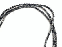 Black Net Jasper Bead Strand Sku#M2822