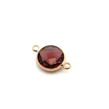 Maroon crystal charm M2148