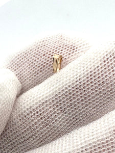 Small Locket Bail (2.2x5.3mm), 14k gold filled.  #4003849