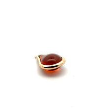 Brown crystal charm
