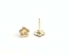 14kGF Flower Stud Sku#2281-4