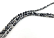 Black Net Jasper Bead Strand Sku#M2822