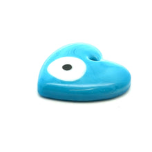 Evil eye, Heart shape bead, SKU#M3411