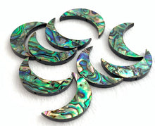 Abalone Moon Charm Sku#M1230