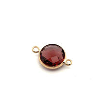 Maroon crystal charm M2148