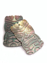 Mother of Pearl Tiki Head Charm Sku#M3490