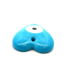 Evil eye, Heart shape bead, SKU#M3411