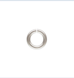 22ga 0.64X3.3mm, Open Jump Ring,  14K Gold Filled, Sterling Silver, Sku#4004430