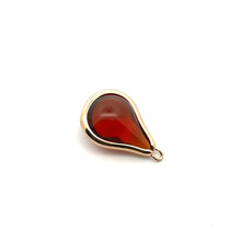 Brown crystal charm