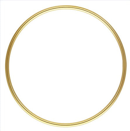 18ga Closed Jump Ring 1.0x30mm, 14k Gold Filled, Sterling Silver, Sku#4004591C