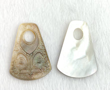 Carved Mother of Pearl Charm Sku#M3492