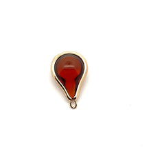 Brown crystal charm