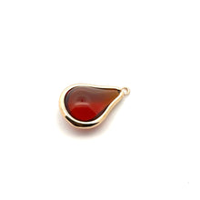 Brown crystal charm