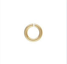 24ga .50x2.8mm Open Jump Rings, 14k Gold Filled, Sku#4004410