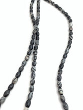 Black Net Jasper Bead Strand Sku#M2822