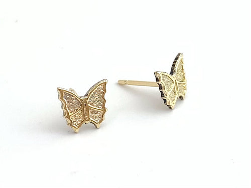 14kGF Butterfly Studs Sku#1291-4
