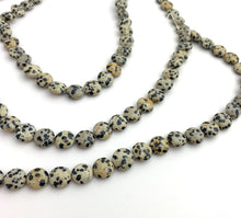 Dalmatian Jasper Bead Strand Sku#M2849