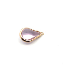 Pink crystal charm M2160