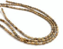 Picture Jasper Bead Strand Sku#M2823