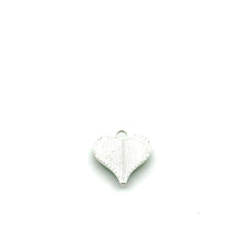 Green Evil eye heart shape charm, silver plated,SKU#M3393