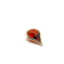 Brown crystal charm
