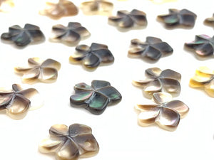 Mother of Pearl Plumeria Charm Sku#M3592