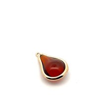 Brown crystal charm