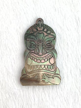 Mother of Pearl Tiki Head Charm Sku#M3494