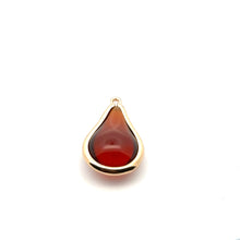 Brown crystal charm