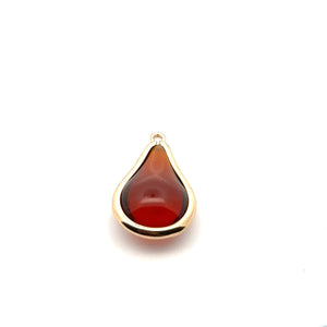Brown crystal charm