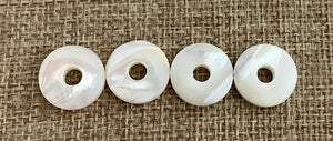 Mother of Pearl Donut Beads Sku#M557